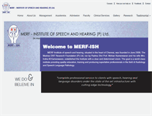 Tablet Screenshot of merfish.org